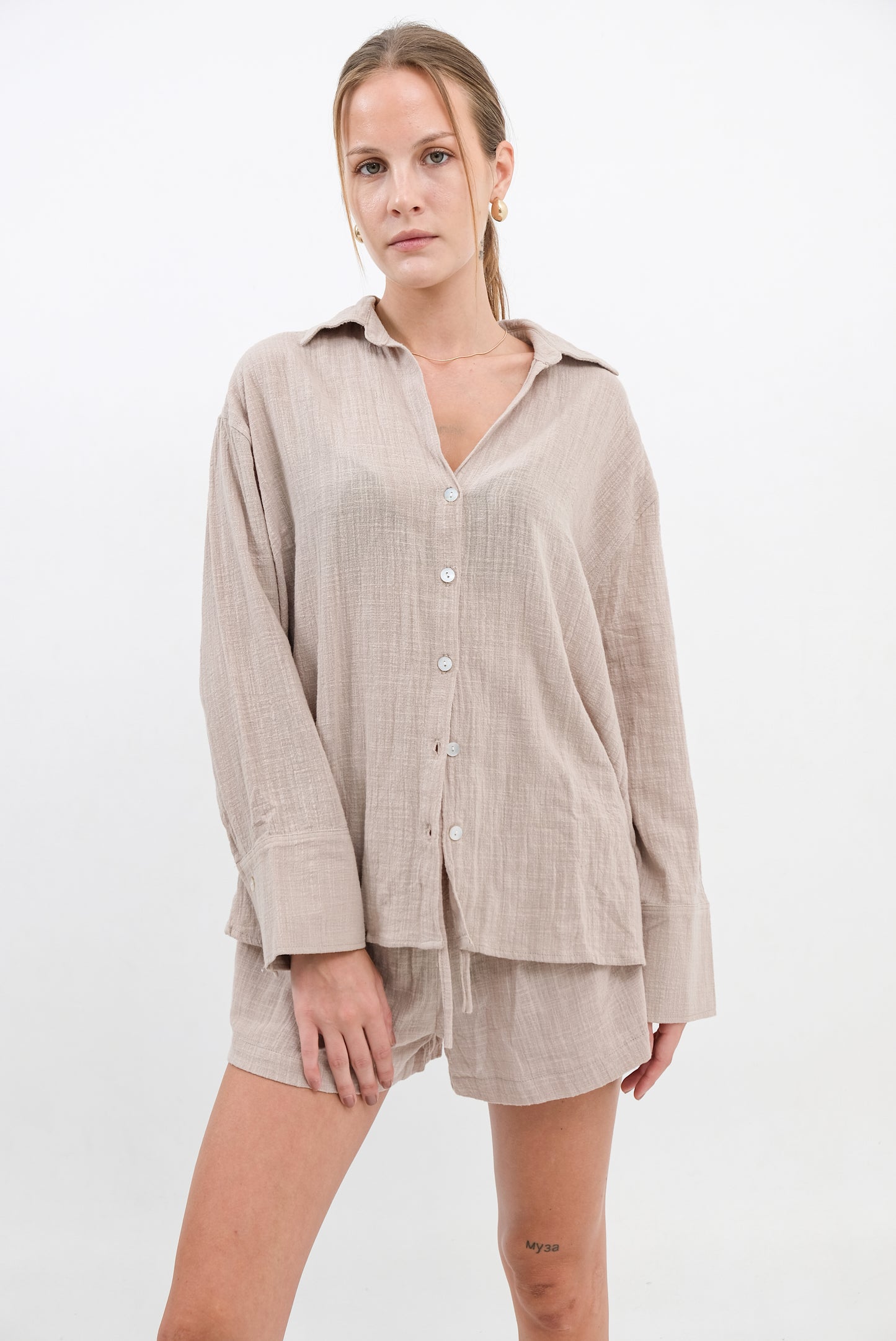 CHLOE SHIRT BEIGE